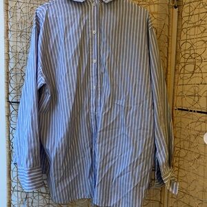 Classic Blue Striped Shirt
